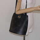 LOUIS VUITTON Epi Cluny Shoulder Bag Black M52252 LV Auth gh354-21