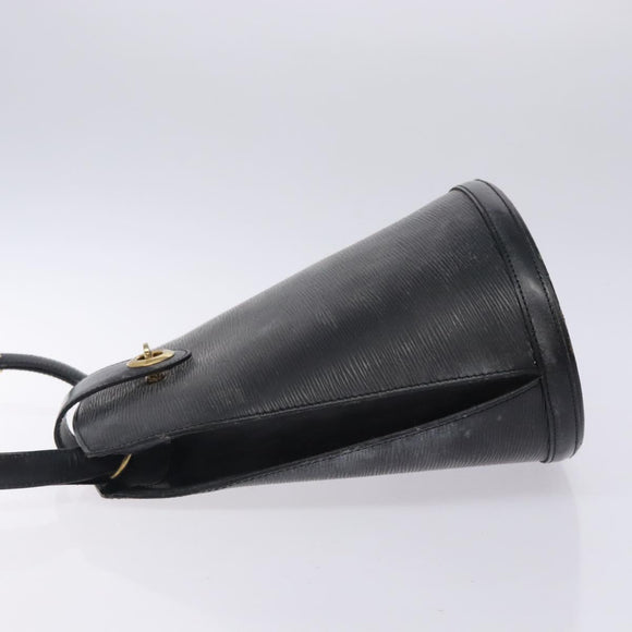 LOUIS VUITTON Epi Cluny Shoulder Bag Black M52252 LV Auth gh354