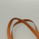 CELINE Macadam Canvas Tote Bag PVC Beige Gold Auth gh363-10