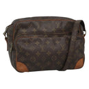 LOUIS VUITTON Monogram Nile Shoulder Bag M45244 LV Auth gh372-1