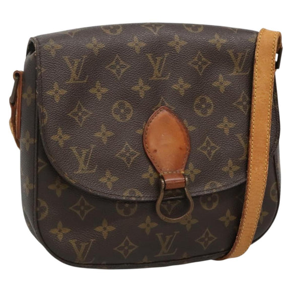 LOUIS VUITTON Monogram Saint Cloud GM Shoulder Bag M51242 LV Auth gh374