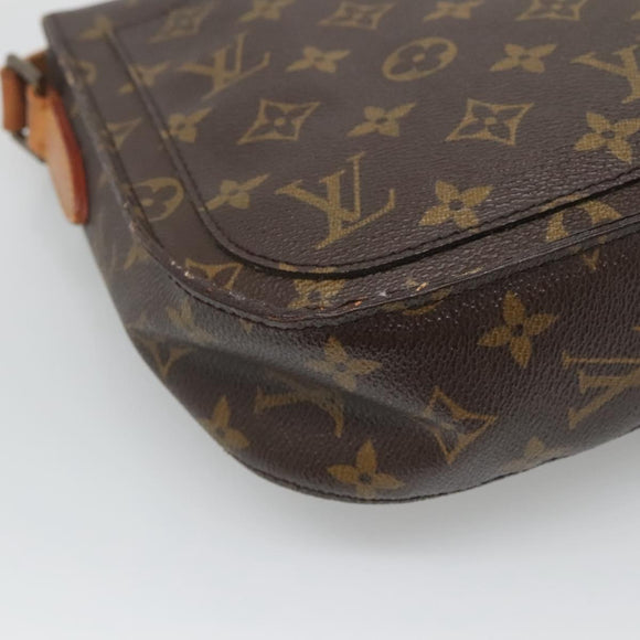 LOUIS VUITTON Monogram Saint Cloud GM Shoulder Bag M51242 LV Auth gh374