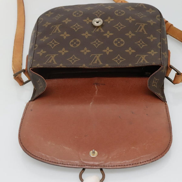 LOUIS VUITTON Monogram Saint Cloud GM Shoulder Bag M51242 LV Auth gh374