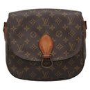 LOUIS VUITTON Monogram Saint Cloud GM Shoulder Bag M51242 LV Auth gh374-13