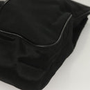 Salvatore Ferragamo Vala Tote Bag Nylon Black Gold Auth gh381-14