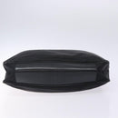 GUCCI Bamboo Hand Bag Nylon Black Silver 001 1998 1577 Auth gh388-5