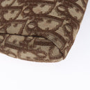 Christian Dior Trotter Canvas Clutch Bag Brown Auth gh389-11
