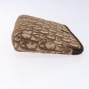 Christian Dior Trotter Canvas Clutch Bag Brown Auth gh389-4