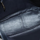 GUCCI Bamboo Hand Bag Enamel 2way Black Gold 001 1705 1638 Auth gh404-10