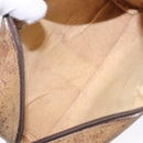 GUCCI GG Supreme Web Sherry Line Bag PVC Beige Gold 98 02 004 Auth gh406-19