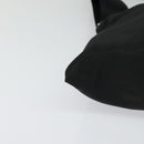 PRADA Shoulder Bag Nylon Black Auth gh414-8