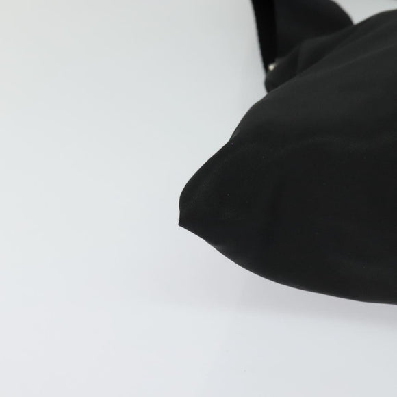 PRADA Shoulder Bag Nylon Black Auth gh414