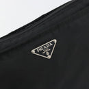 PRADA Schoudertas Nylon Zwart Auth gh414-18