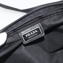 PRADA Schoudertas Nylon Zwart Auth gh414-19