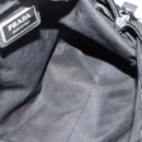 PRADA Shoulder Bag Nylon Black Auth gh414-20