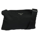 PRADA Shoulder Bag Nylon Black Auth gh414-1