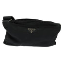 PRADA Shoulder Bag Nylon Black Auth gh414-13