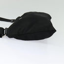PRADA Shoulder Bag Nylon Black Auth gh414-3