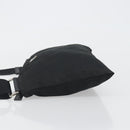 PRADA Schoudertas Nylon Zwart Auth gh414-4