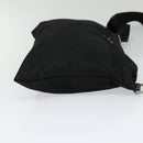 PRADA Shoulder Bag Nylon Black Auth gh414-4