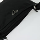 PRADA Shoulder Bag Nylon Black Auth gh414-6