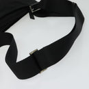 PRADA Shoulder Bag Nylon Black Auth gh414-7