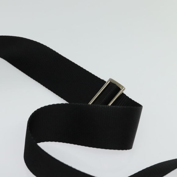PRADA Shoulder Bag Nylon Black Auth gh414