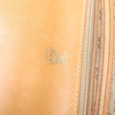 GUCCI Micro GG Supreme Shoulder Bag PVC Beige Gold Auth gh417-11