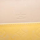 LOUIS VUITTON Monogram Vernis Thompson Street Bag Beige M91301 LV Auth gh427-17