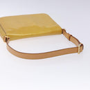 LOUIS VUITTON Monogram Vernis Thompson Street Bag Beige M91301 LV Auth gh427-7