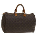 LOUIS VUITTON Monogram Speedy 40 Hand Bag M41522 LV Auth gh429-1