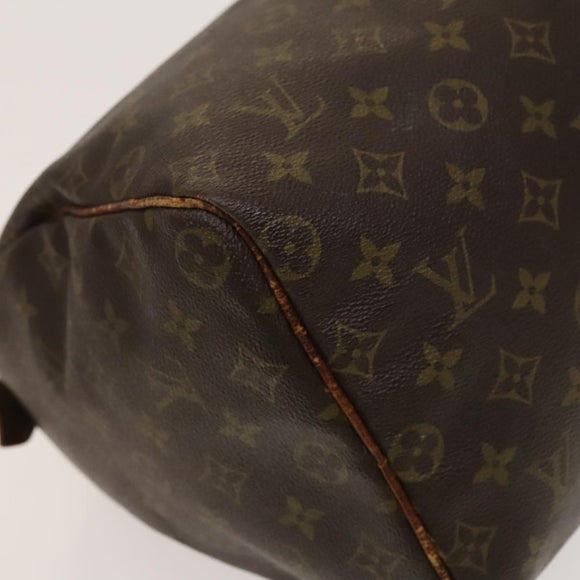 LOUIS VUITTON Monogram Speedy 40 Hand Bag M41522 LV Auth gh429