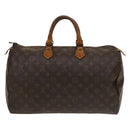 LOUIS VUITTON Monogram Speedy 40 Hand Bag M41522 LV Auth gh429-2
