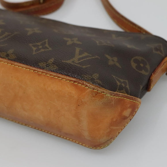 LOUIS VUITTON Monogram Trotteur Shoulder Bag M51240 LV Auth gh430