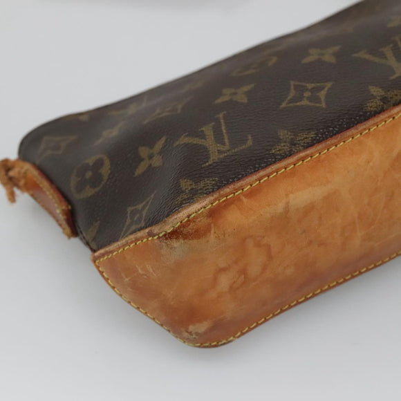 LOUIS VUITTON Monogram Trotteur Shoulder Bag M51240 LV Auth gh430