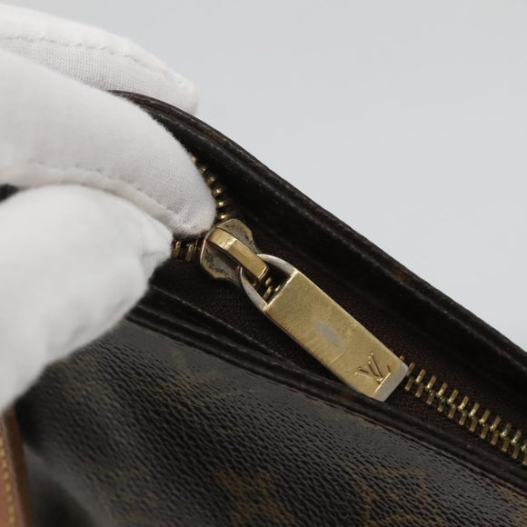 LOUIS VUITTON Monogram Trotteur Shoulder Bag M51240 LV Auth gh430