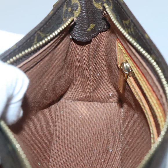 LOUIS VUITTON Monogram Trotteur Shoulder Bag M51240 LV Auth gh430