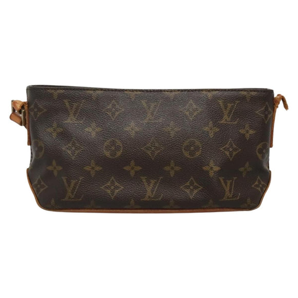 LOUIS VUITTON Monogram Trotteur Shoulder Bag M51240 LV Auth gh430