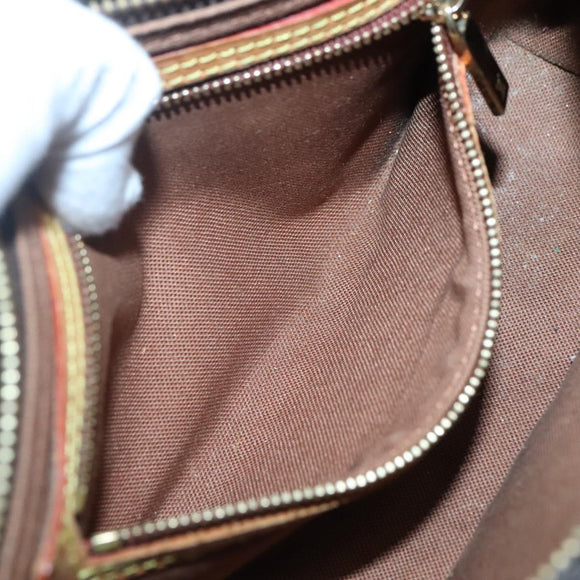 LOUIS VUITTON Monogram Trotteur Shoulder Bag M51240 LV Auth gh430