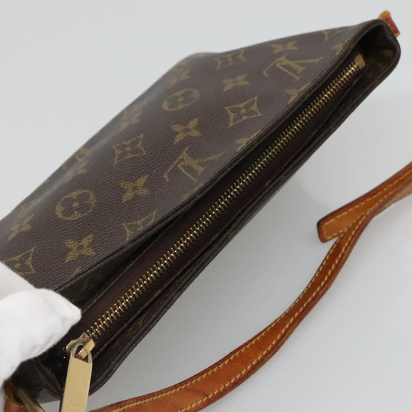 LOUIS VUITTON Monogram Trotteur Shoulder Bag M51240 LV Auth gh430