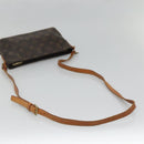LOUIS VUITTON Monogram Trotteur Shoulder Bag M51240 LV Auth gh430-7