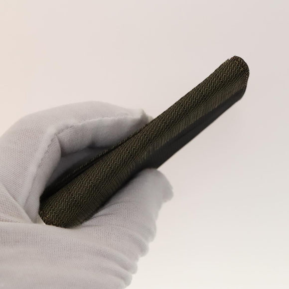 FENDI Zucca Canvas Wallet Leather 4Set Blue Brown black Auth gh433