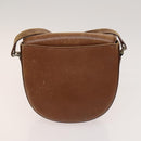 Burberrys Nova Check Shoulder Bag PVC Leather 2Set Beige Brown Auth gh436-3