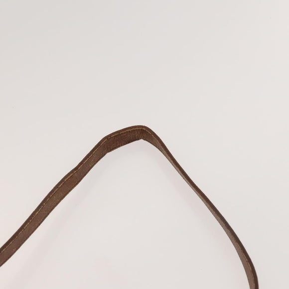 Burberrys Nova Check Shoulder Bag PVC Leather 2Set Beige Brown Auth gh436