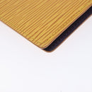 LOUIS VUITTON Epi Agenda PM Day Planner Cover Yellow R20059 LV Auth gh439-16