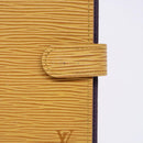 LOUIS VUITTON Epi Agenda PM Day Planner Cover Yellow R20059 LV Auth gh439-8