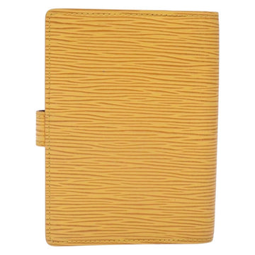 LOUIS VUITTON Epi Agenda PM Day Planner Cover Yellow R20059 LV Auth gh439 - 0