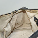 GUCCI GG Canvas Sherry Line Boston Bag Navy Red 247205 Auth gh440-22