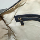 GUCCI GG Canvas Sherry Line Boston Bag Navy Red 247205 Auth gh440-23