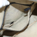 GUCCI GG Canvas Sherry Line Boston Bag Navy Red 247205 Auth gh440-11